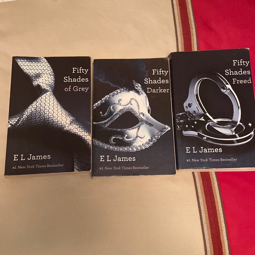 50 shades of gray book trio